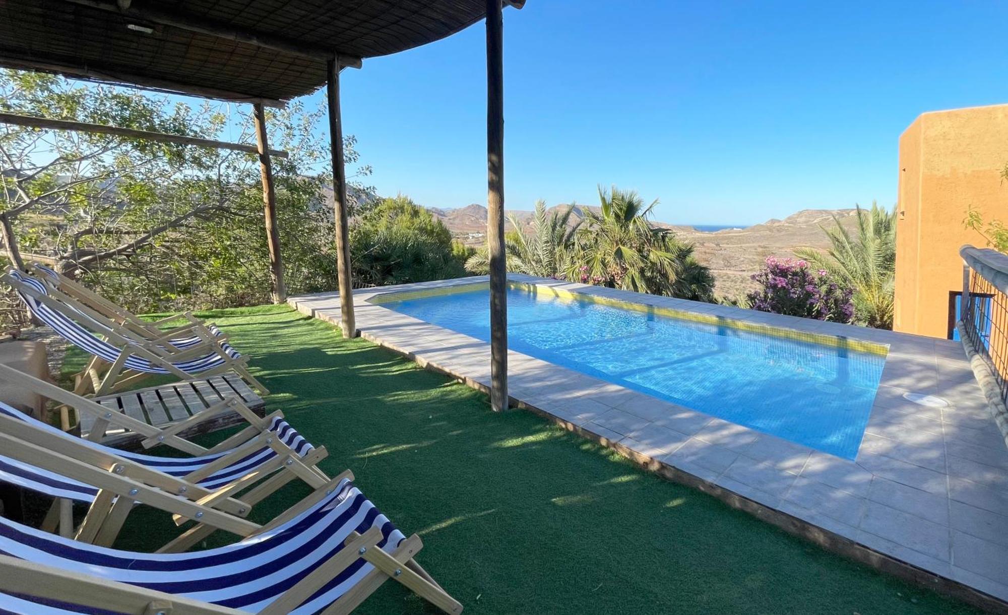 El Risco Colorado, Cabo De Gata Villa Rodalquilar Exterior photo