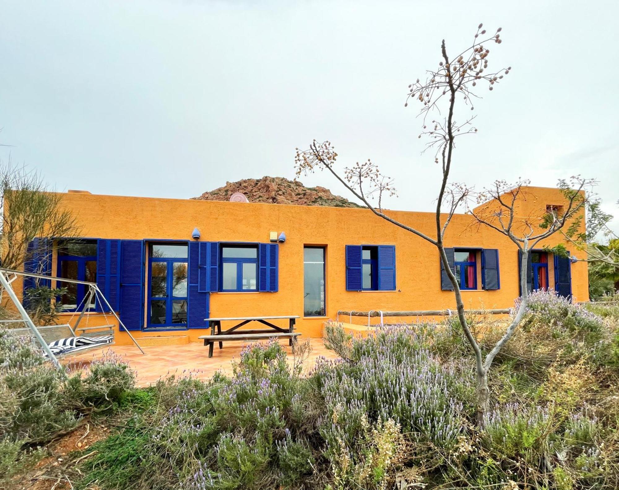 El Risco Colorado, Cabo De Gata Villa Rodalquilar Exterior photo